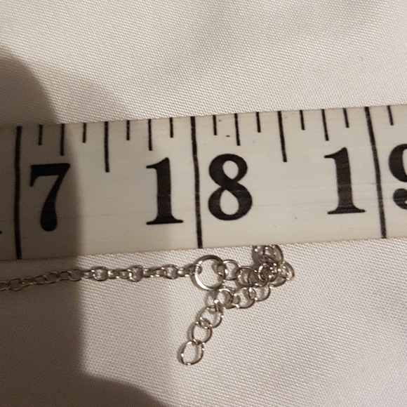 Women's Crystal Jewelry Round pendant necklace with 4 charms - Picture 3 of 4